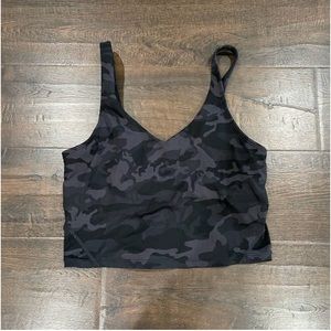 Crop Top Camouflage 🖤